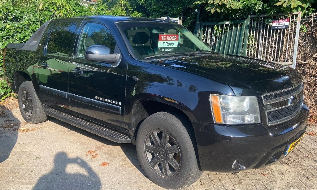 Chevrolet Avalanche 5.3 V8 Bouwjaar 2007 benzine/gas, Auto's, Achterwielaandrijving, 8 cilinders, Chevrolet, Zwart