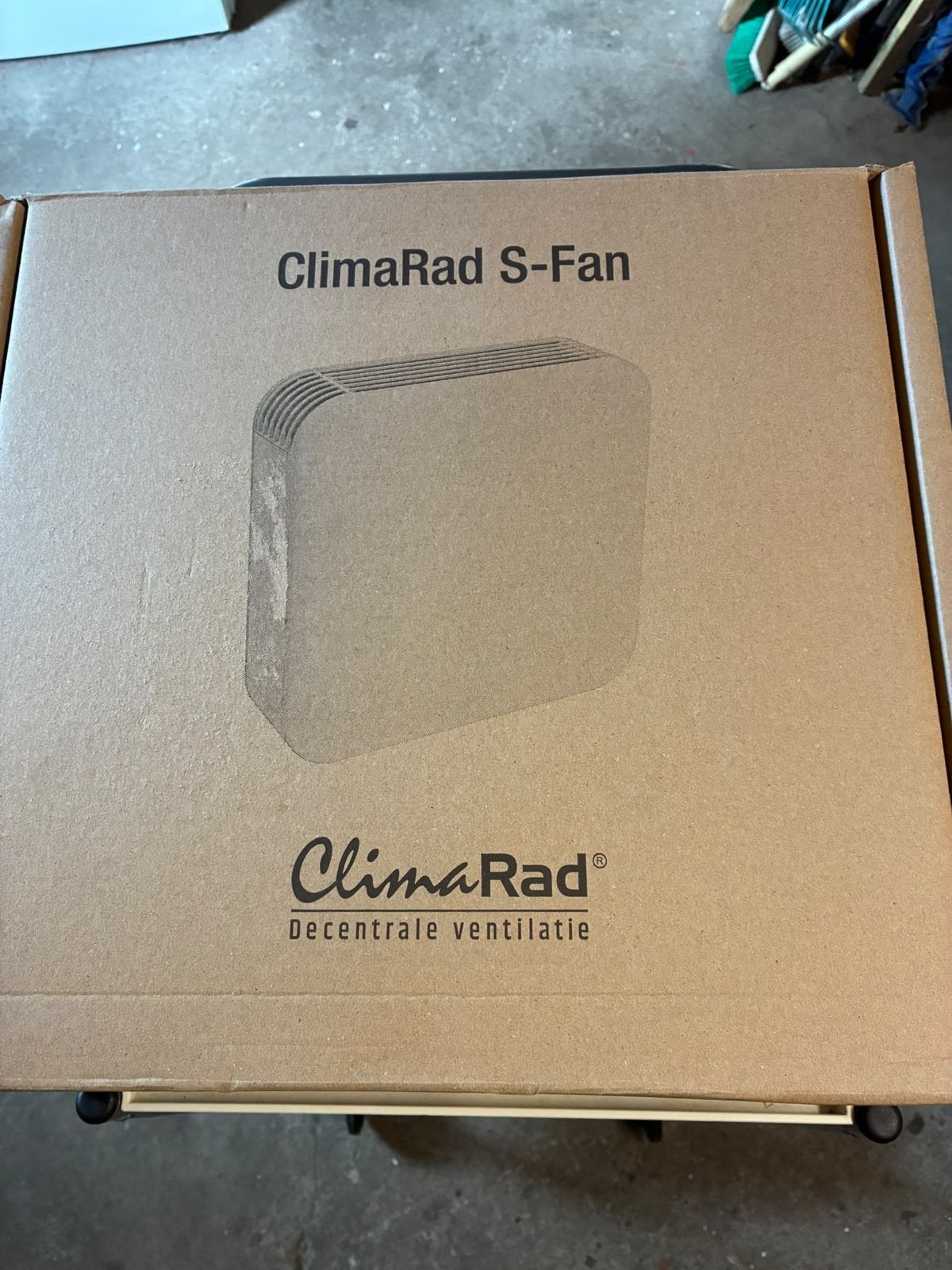 ClimaRad S-Fan decentrale ventilator, Ophalen of Verzenden, Nieuw, Ventilator