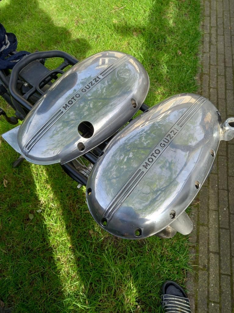 Moto Guzzi Stornello motor deksels, Motoren, Ophalen of Verzenden, Gebruikt