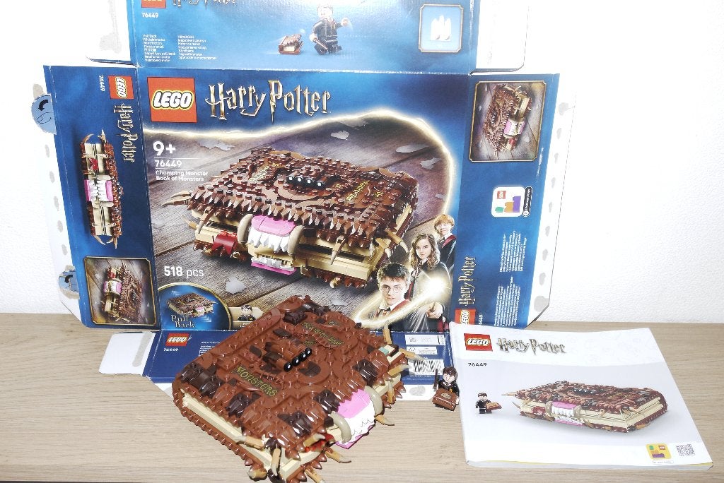 lego harry potter 76449 chomping monster book of monsters, Ophalen, Lego, Complete set, Harry Potter