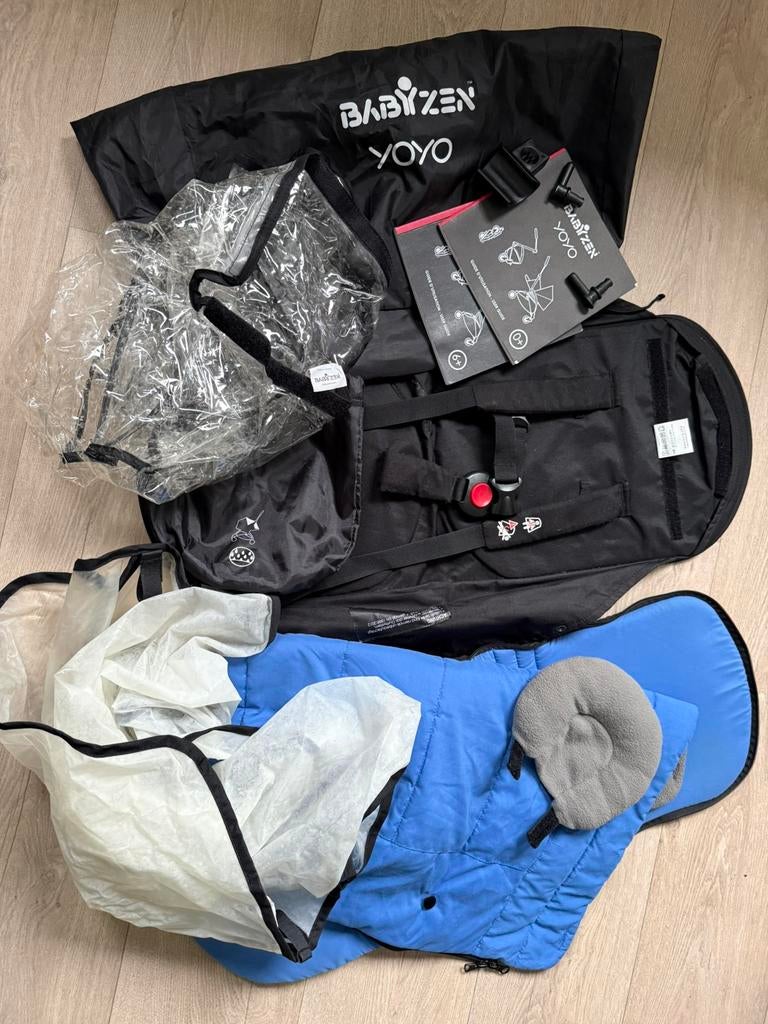 Babyzen voetenzak, regen hoes, zitje, opbergzak, Kinderen en Baby's, Ophalen of Verzenden, Gebruikt, Kinderwagen, Overige merken
