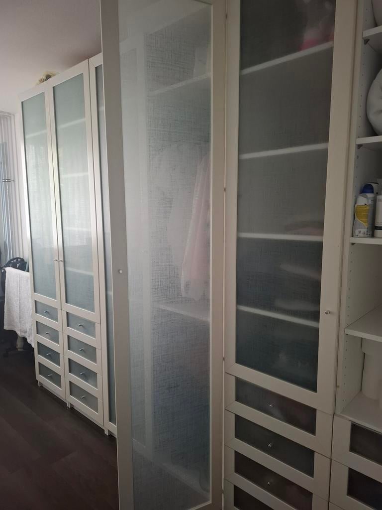 Ikea Pax kast deur, Ophalen, 200 cm of meer, 50 tot 100 cm, Glas
