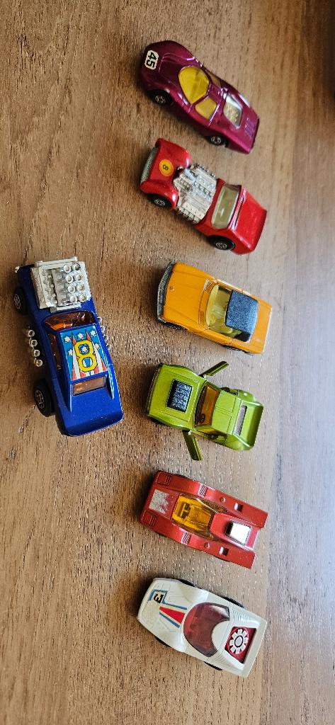 7x Matchbox lesney, Hobby en Vrije tijd, Modelauto's | 1:87, Ophalen of Verzenden, Zo goed als nieuw, Auto, Lesney