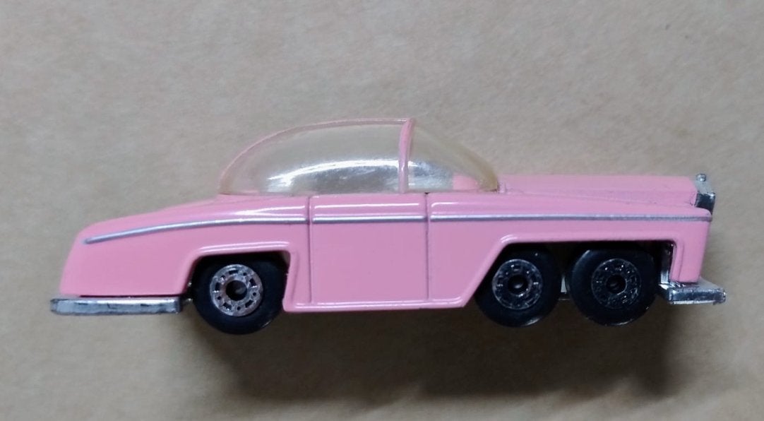 Thunderbirds Matchbox 1992 Roze auto Lady Penelope, Ophalen of Verzenden, Gebruikt