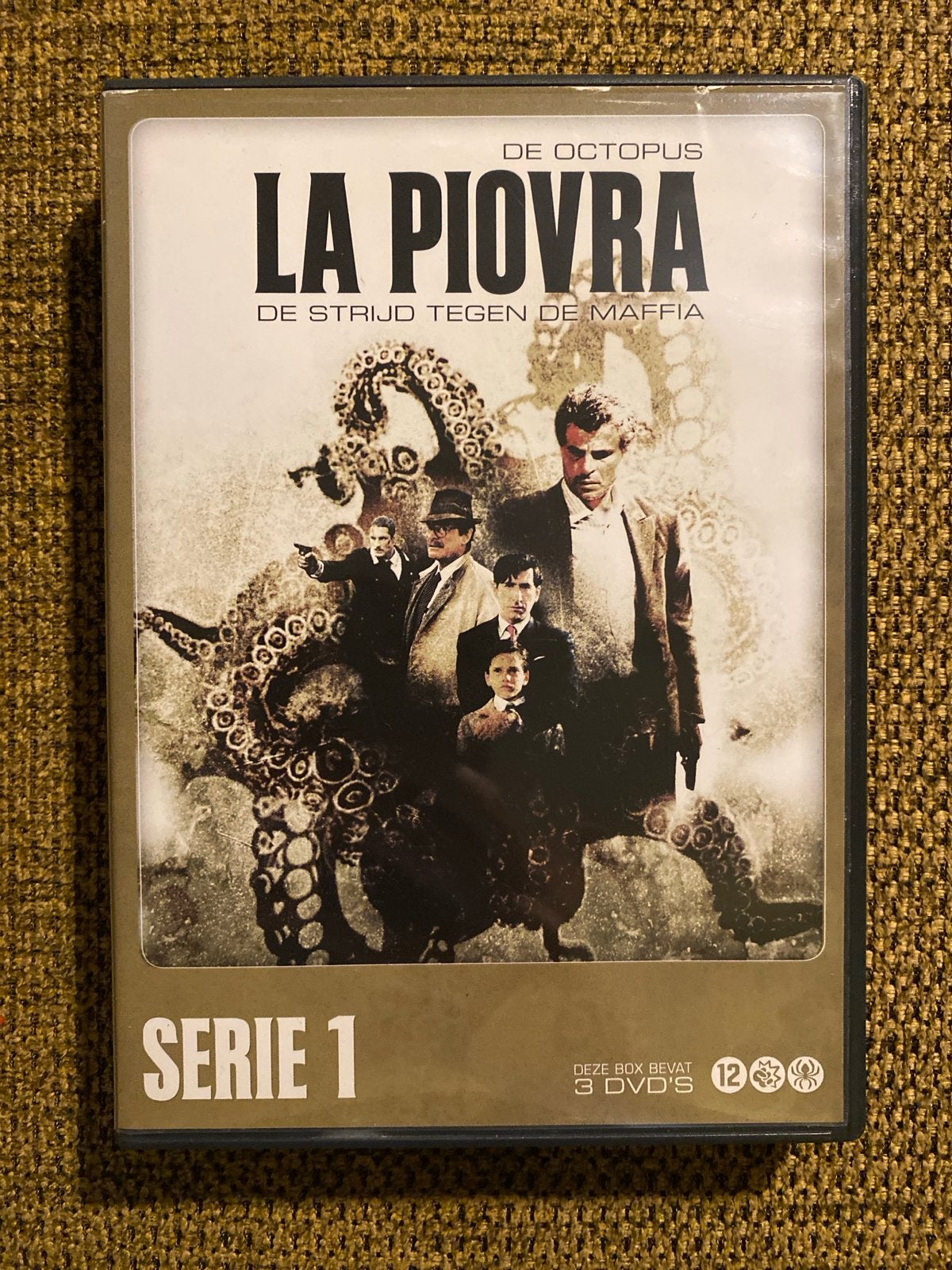 La Piovra: De Strijd Tegen De Maffia - Serie 1 (3 DVD's), Maffia en Misdaad, Nederlands, Ophalen of Verzenden, Zo goed als nieuw