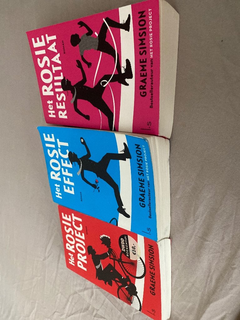 Het Rosie project, het Rosie effect & het Rosie resultaat, Boeken, Graeme Simsion, Nederland, Ophalen, Gelezen