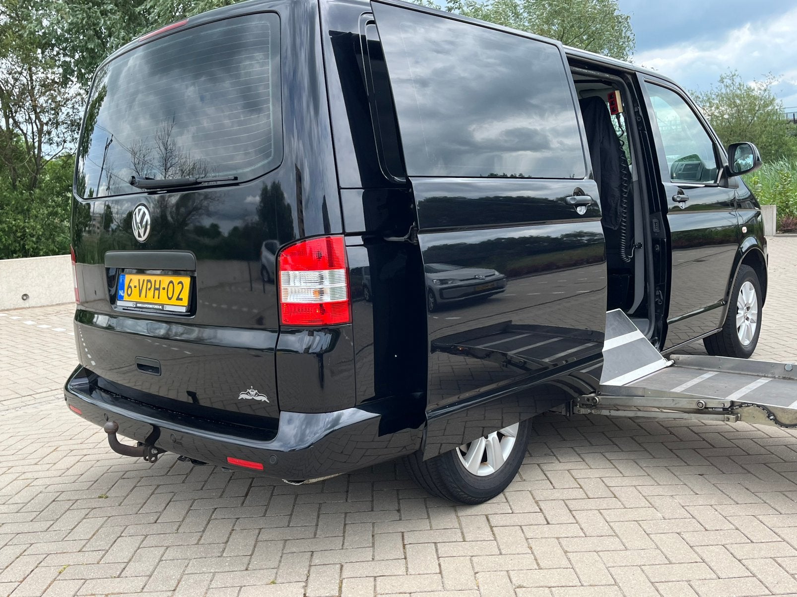 Volkswagen Transporter C 2.0 D 2011, Auto's, Bestelauto's, 4 cilinders, 1865 kg, Volkswagen, Zwart