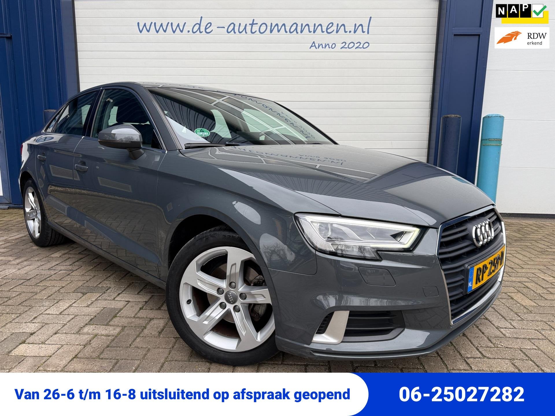 Audi A3 Limousine 30 TFSI S-Tronic Automaat Sport Edition /, Stof, Gebruikt, Euro 6, 116 pk