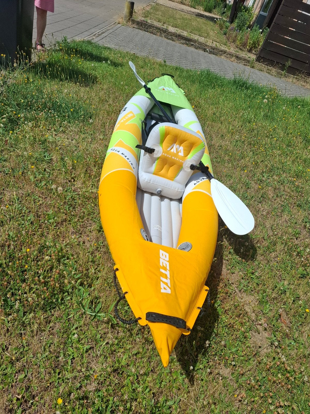 KAYAK MARINA BETTA 1 PERSOONS, Watersport en Boten, Kano's, Ophalen, Eén persoon, Kajak, Gebruikt