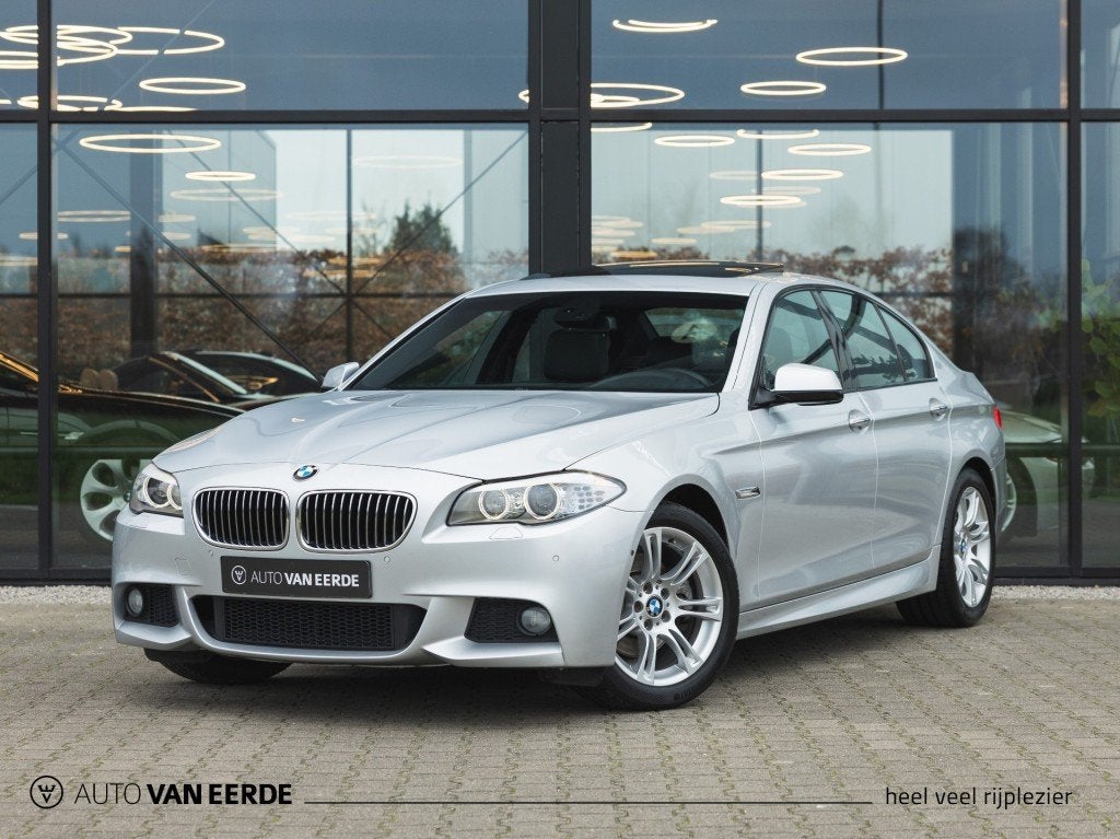 Bmw 5-SERIE 523i M-sport Aut. - 1e eig., dak, 67dkm!, Auto's, BMW, Bedrijf, 5-Serie, ABS, Airbags, Bluetooth, Centrale vergrendeling