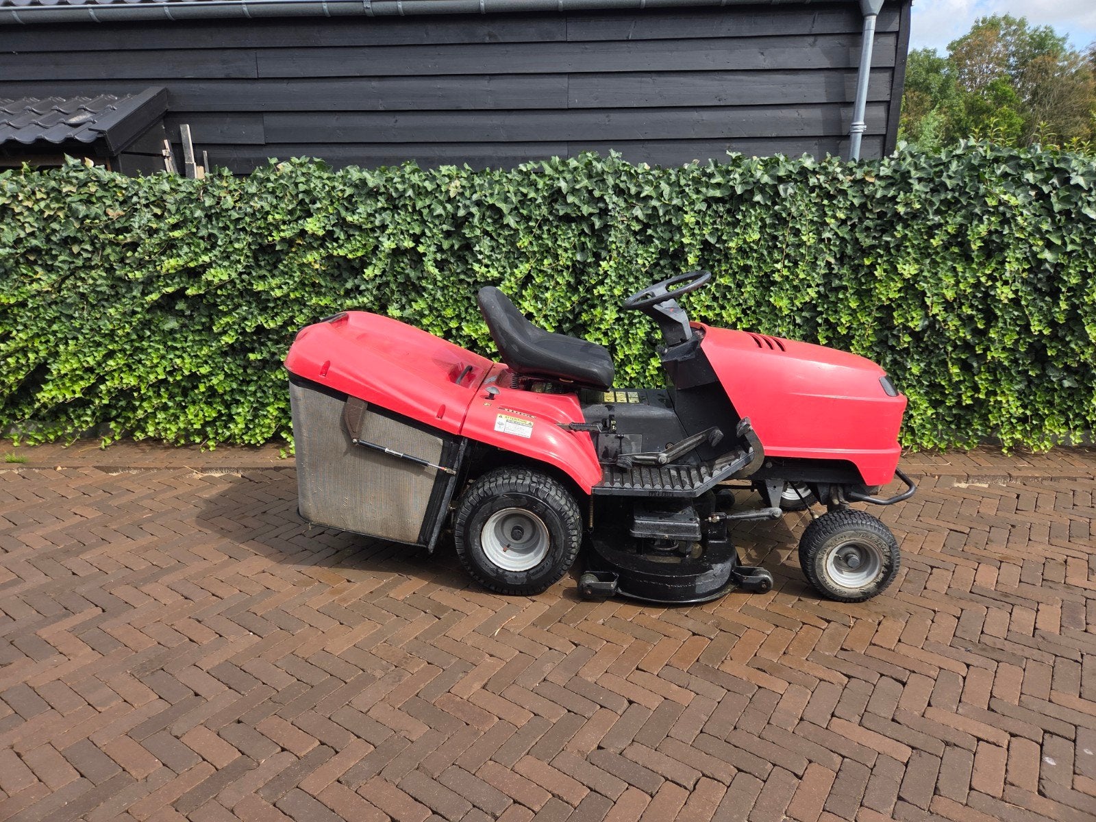 Honda zitmaaier, Tuin en Terras, Ophalen, Honda, Gebruikt, Opvangbak