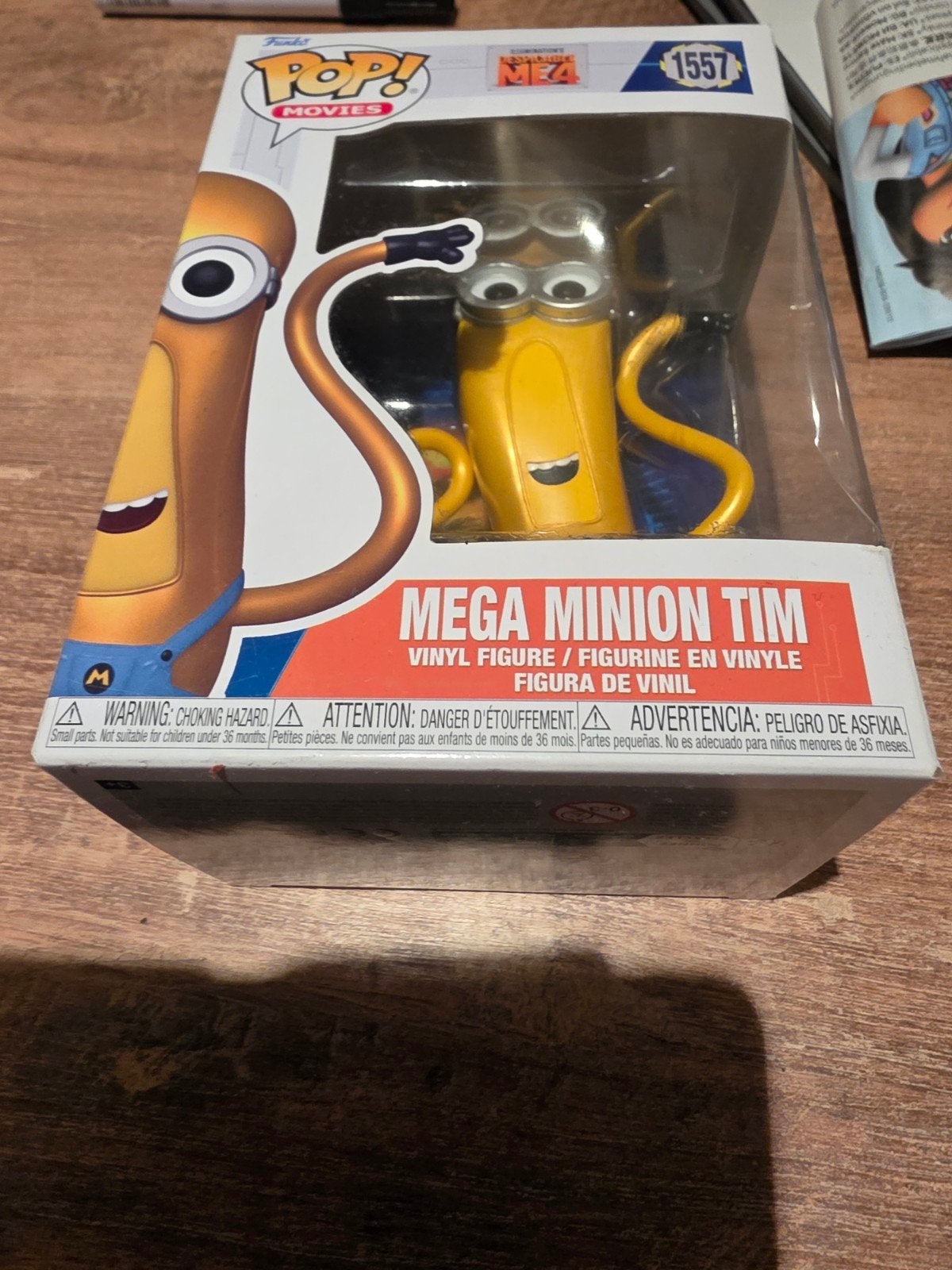 Funko Pop! Mega Minion Tim - Despicable Me 4, Ophalen of Verzenden, Nieuw