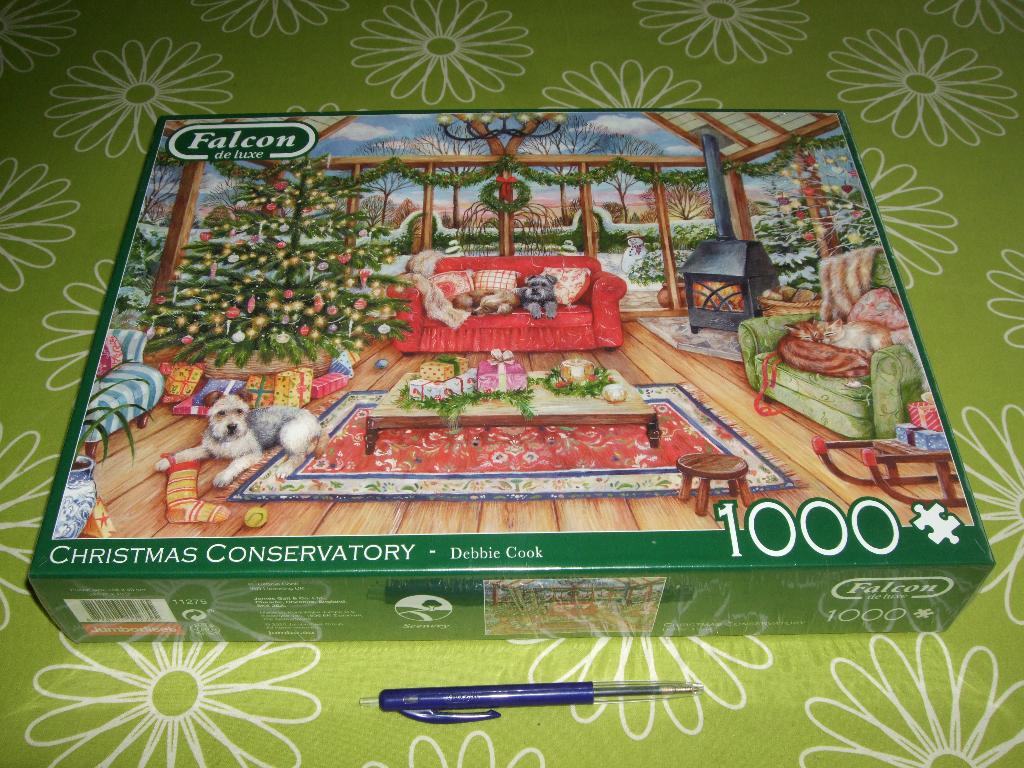 Nieuw in seal: Christmas Convervatory - Kerstpuzzel, Ophalen of Verzenden, 500 t/m 1500 stukjes, Nieuw, Legpuzzel
