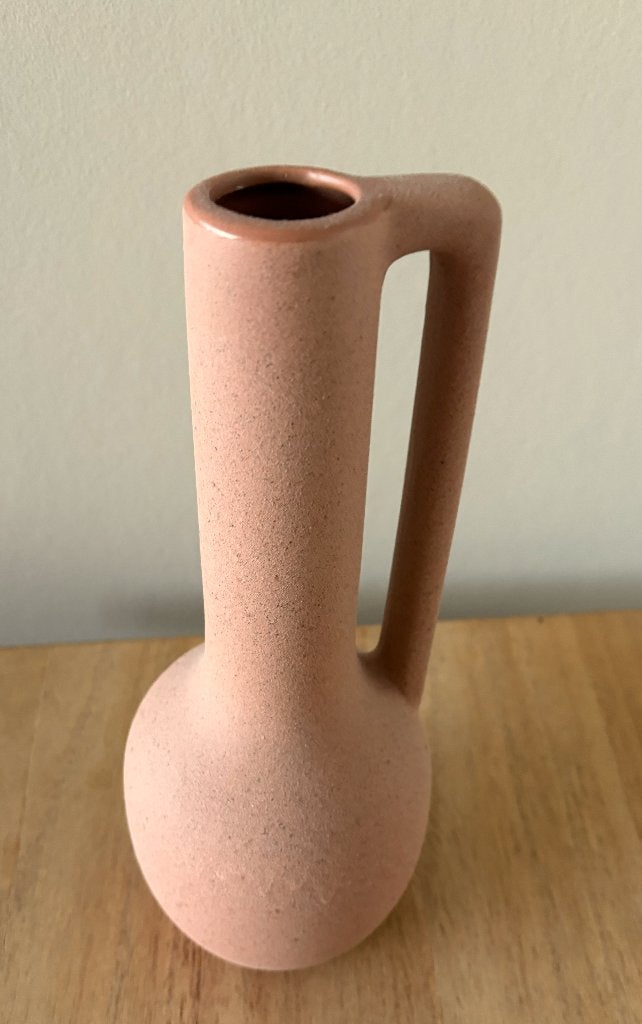 Decoratieve "vaas" Kwantum. Japandi / Basic, Bruin, Ophalen of Verzenden, Zo goed als nieuw, Geschikt voor droogbloemen