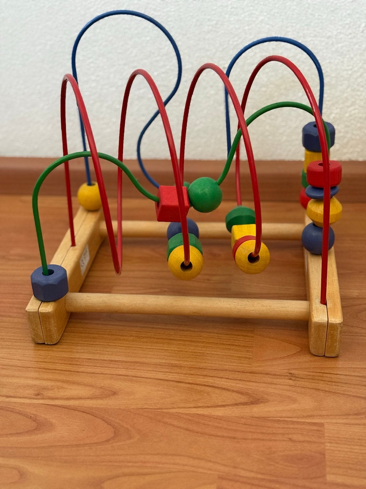 Houten kralenframe / motoriek spiraal, Ophalen, Gebruikt, Overige typen