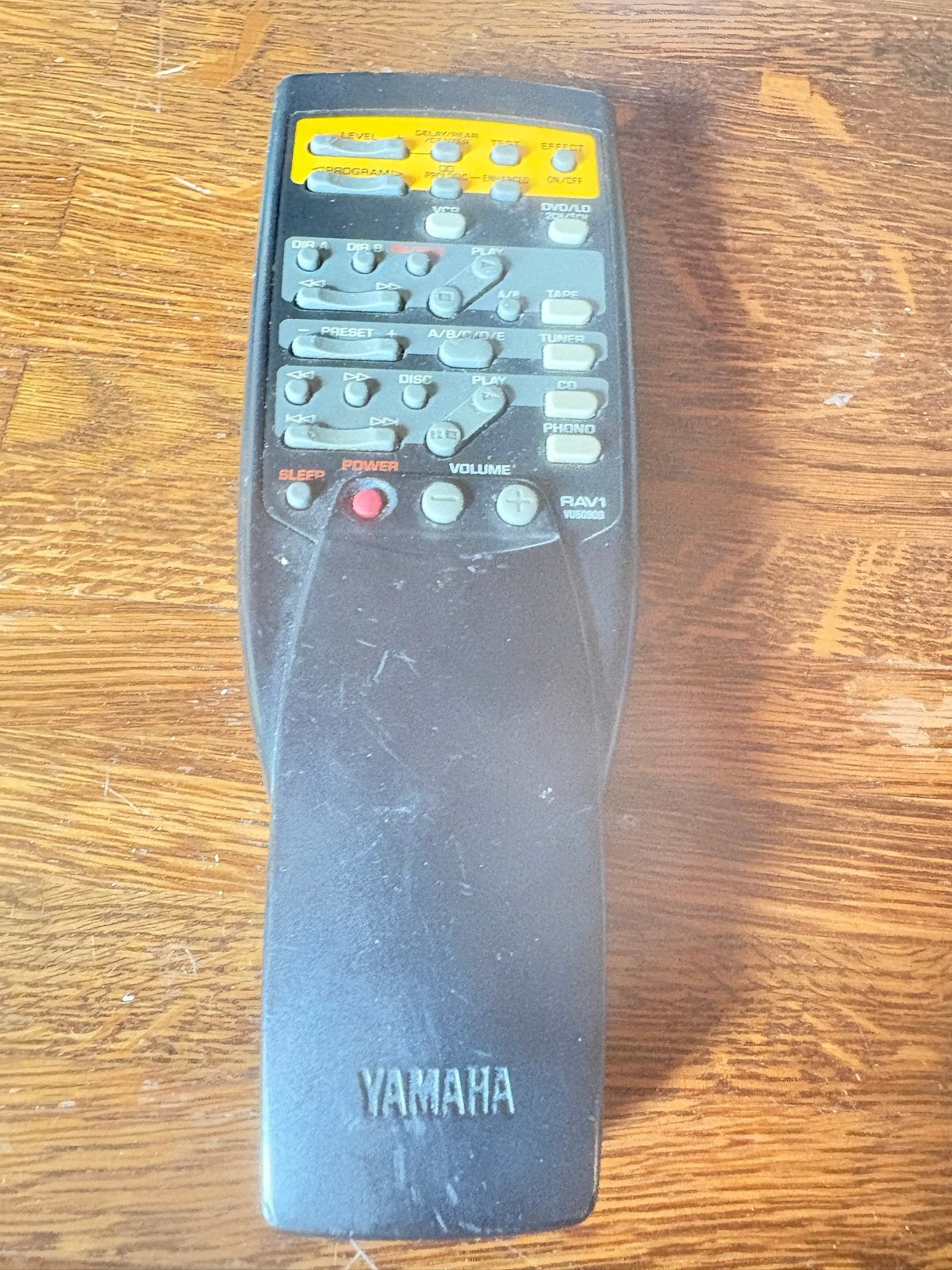 Yamaha afstandsbediening voor receiver/versterker, Ophalen of Verzenden, Gebruikt, Origineel, Receiver of Versterker