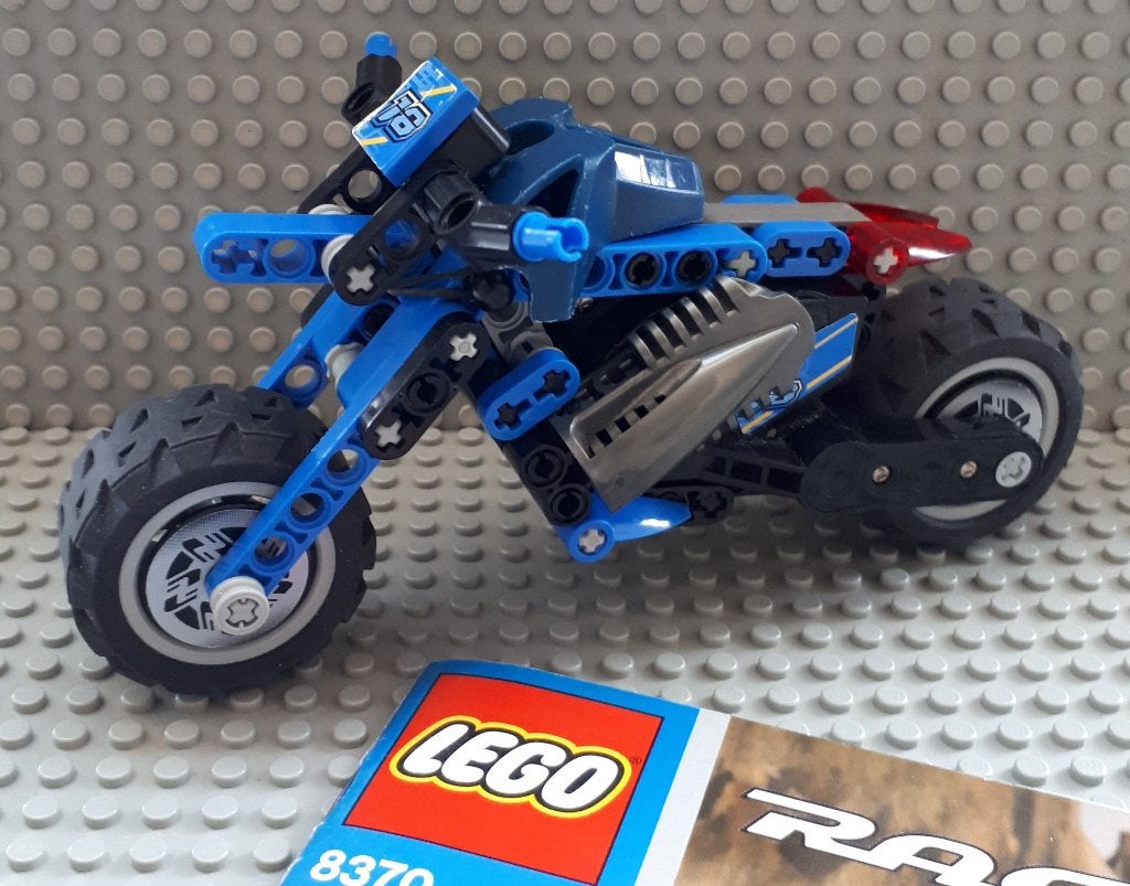 8370 (2) Nitro Stunt Bike, inclusief handleiding, Ophalen of Verzenden, Gebruikt