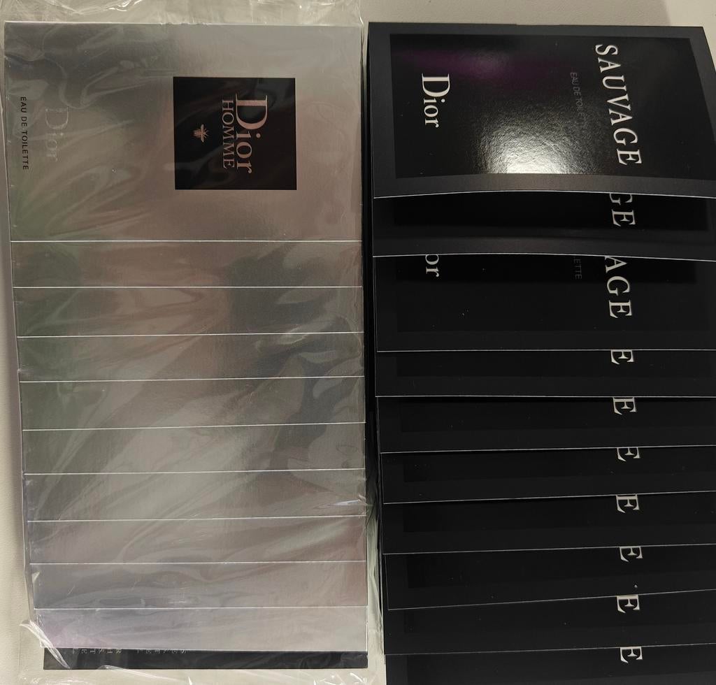 Partij Dior Sauvage & Dior Homme proefjes nieuw, Sieraden, Tassen en Uiterlijk, Uiterlijk | Parfum, Ophalen of Verzenden, Nieuw
