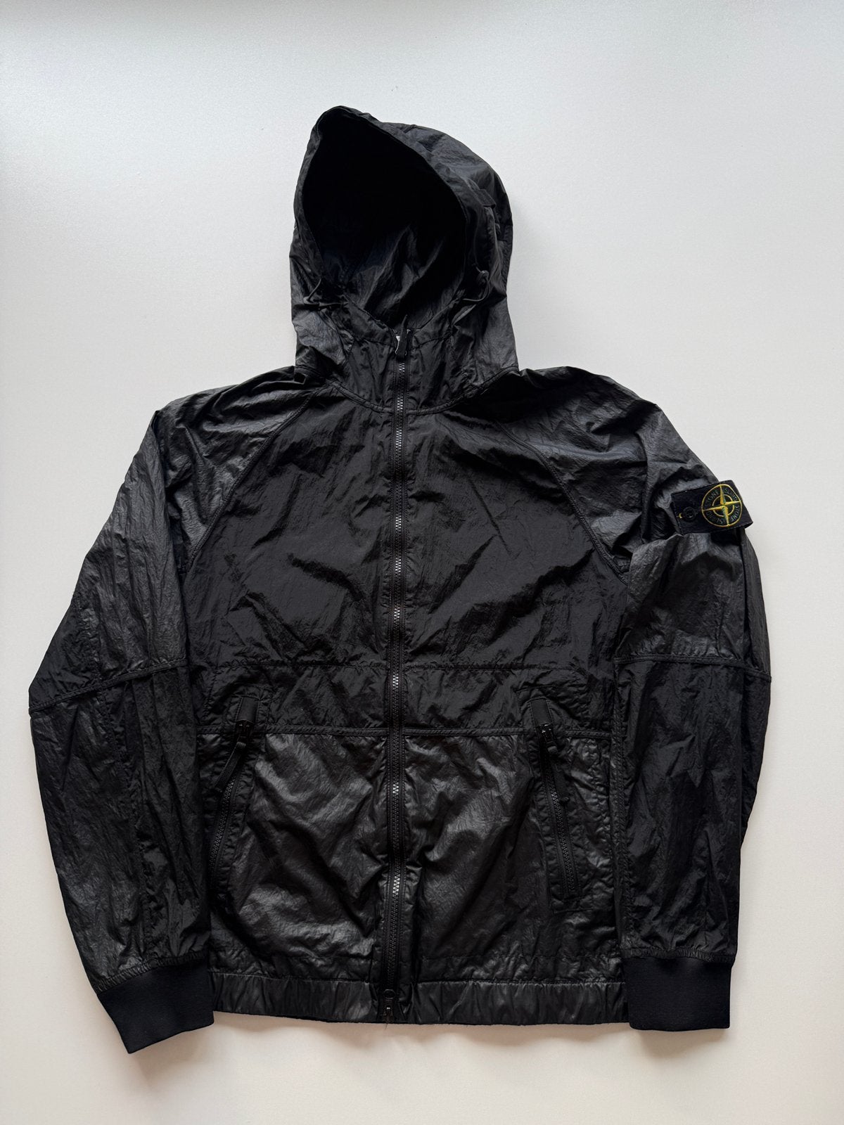 Stone Island Nylon Metal Jacket s, Ophalen of Verzenden, Zo goed als nieuw, Zwart