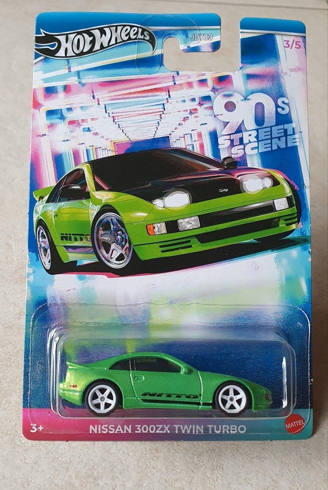 Hot Wheels Nissan 300ZX Twin Turbo 90s Street Scene Custom!, Hobby en Vrije tijd, Modelauto's | Overige schalen, Ophalen of Verzenden