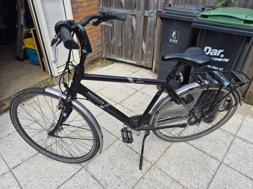 Te koop Pegasus Lucca mt 53, Gebruikt, Versnellingen, 53 tot 57 cm, Ophalen