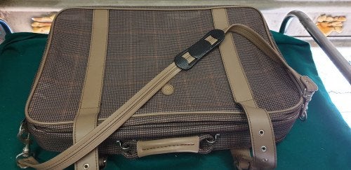 koffer vintage geruit, Sieraden, Tassen en Uiterlijk, Koffers, Ophalen of Verzenden, 'T Olde Gre-j, Info@toldegrej.nl, Endepoelstraat 20f Didam
