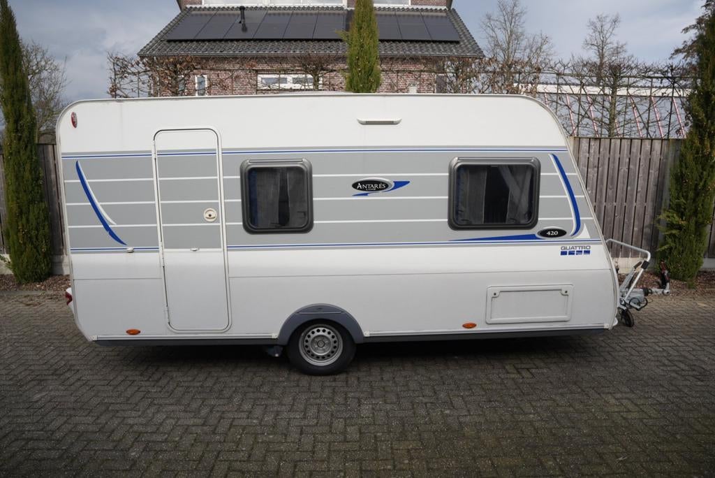 CARAVELAIR 420 MET MOVER, LUIFEL EN VOORTENT, Vast bed, Particulier, Luifel, Caravelair