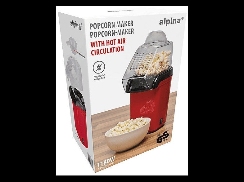(NIEUW) Alpina Popcorn Maker, Witgoed en Apparatuur, Ophalen of Verzenden, Nieuw