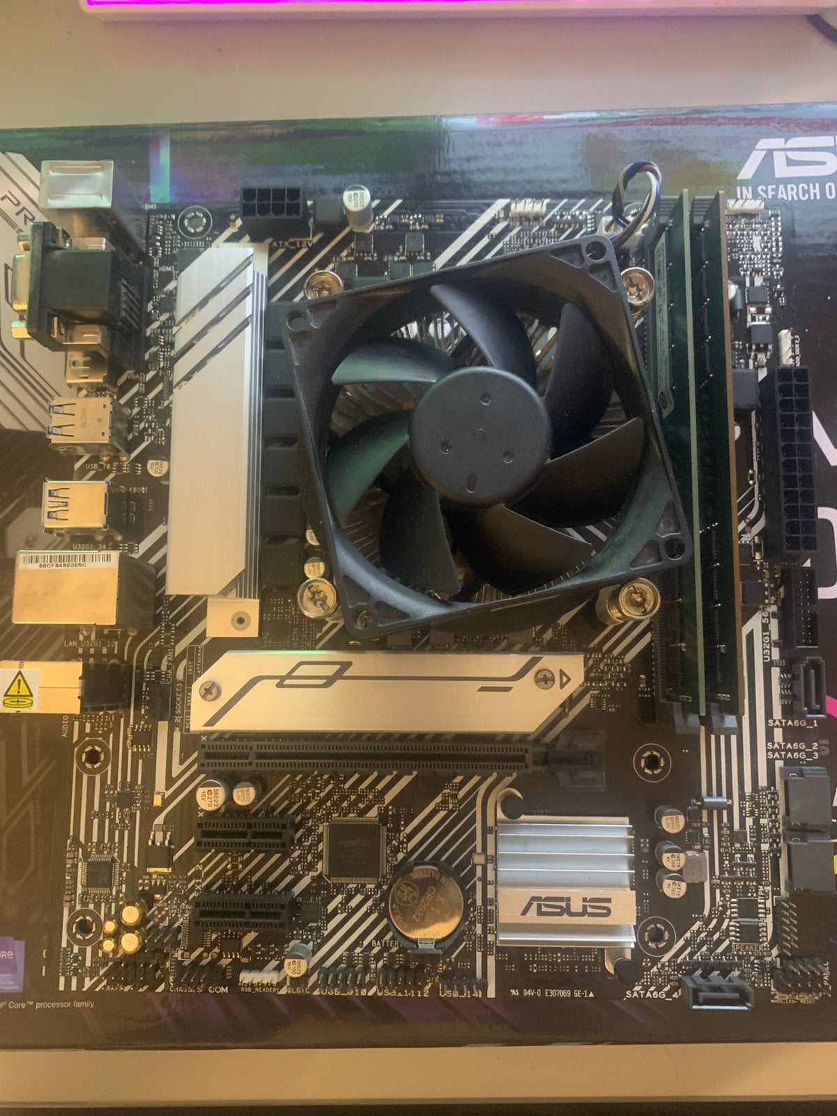 MOEDERBORD COMBO | i5-11400F | 16GB DDR4, Ophalen of Verzenden, Zo goed als nieuw, DDR4