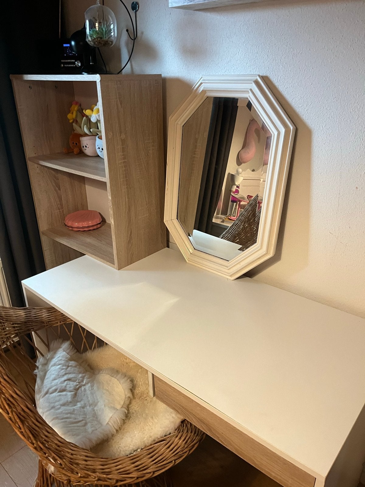 Bureau met boekenkastje, Ophalen, Gebruikt