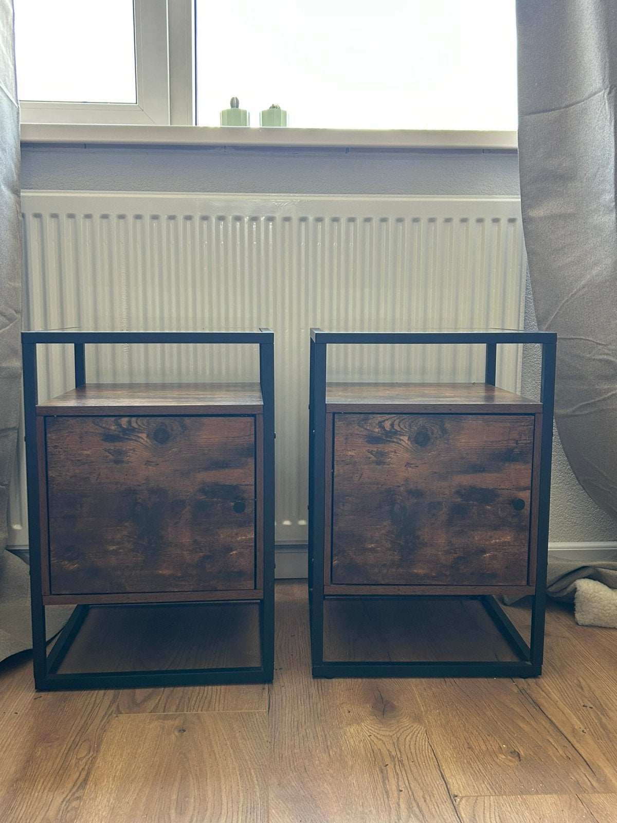 2 nachtkastjes te koop, Ophalen, Gebruikt, Minder dan 45 cm