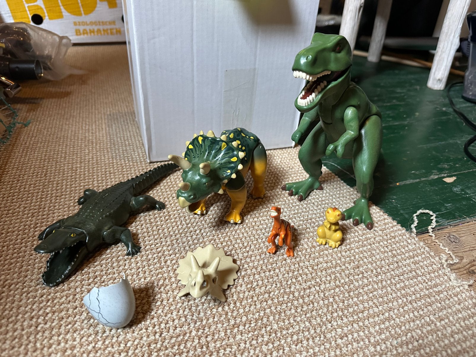 Playmobil Dino’s en krokodil, Ophalen of Verzenden, Zo goed als nieuw