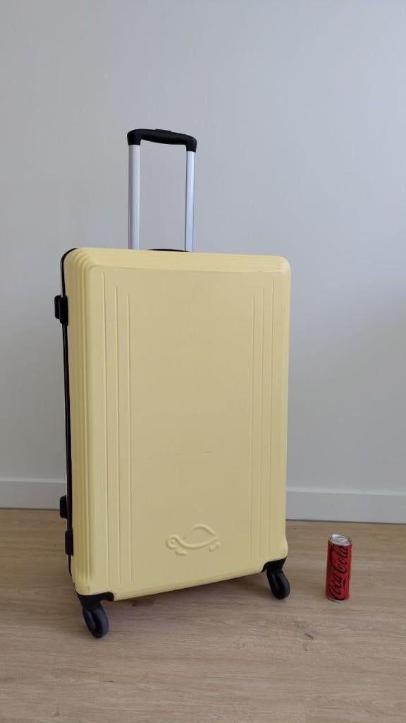 Koffer 30 kg, Ophalen, Wieltjes, Hard kunststof, 45 tot 55 cm
