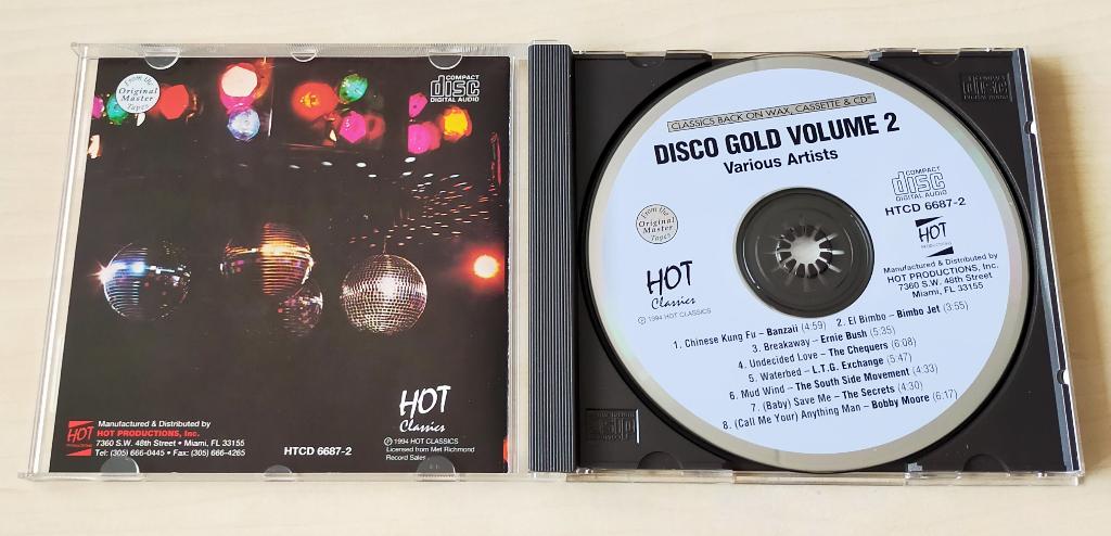 Disco Gold Volume II CD 1994 Hot Classics, Cd's en Dvd's, Ophalen of Verzenden, Gebruikt