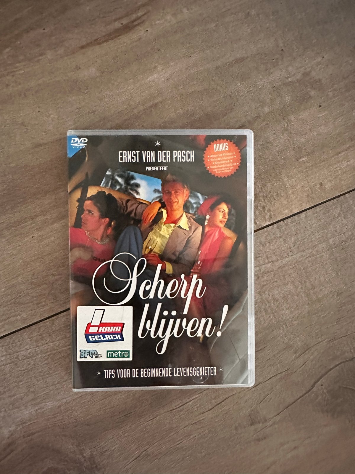 Cabaret Scherp Blijven! - Ernst van der Pasch DVD, Alle leeftijden, Nederlands, Cabaret, Gebruikt