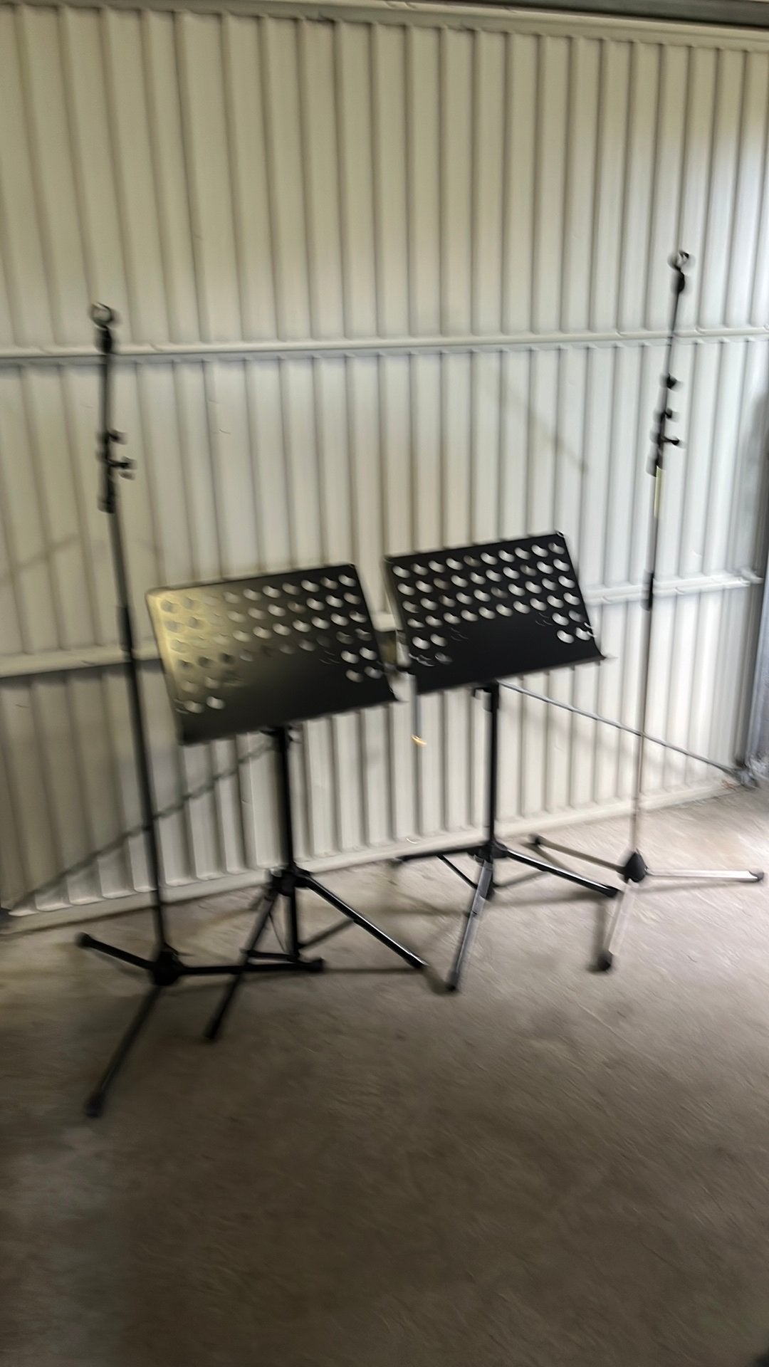 Microfoon standaards en bladmuziek standaards, Ophalen of Verzenden, Zo goed als nieuw, Microfoon