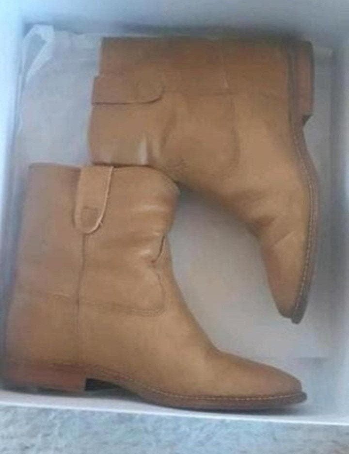 Isabel Marant laarzen maat 37 ZGAN, Isabel Marant, Bruin, Lage of Enkellaarzen, Ophalen of Verzenden