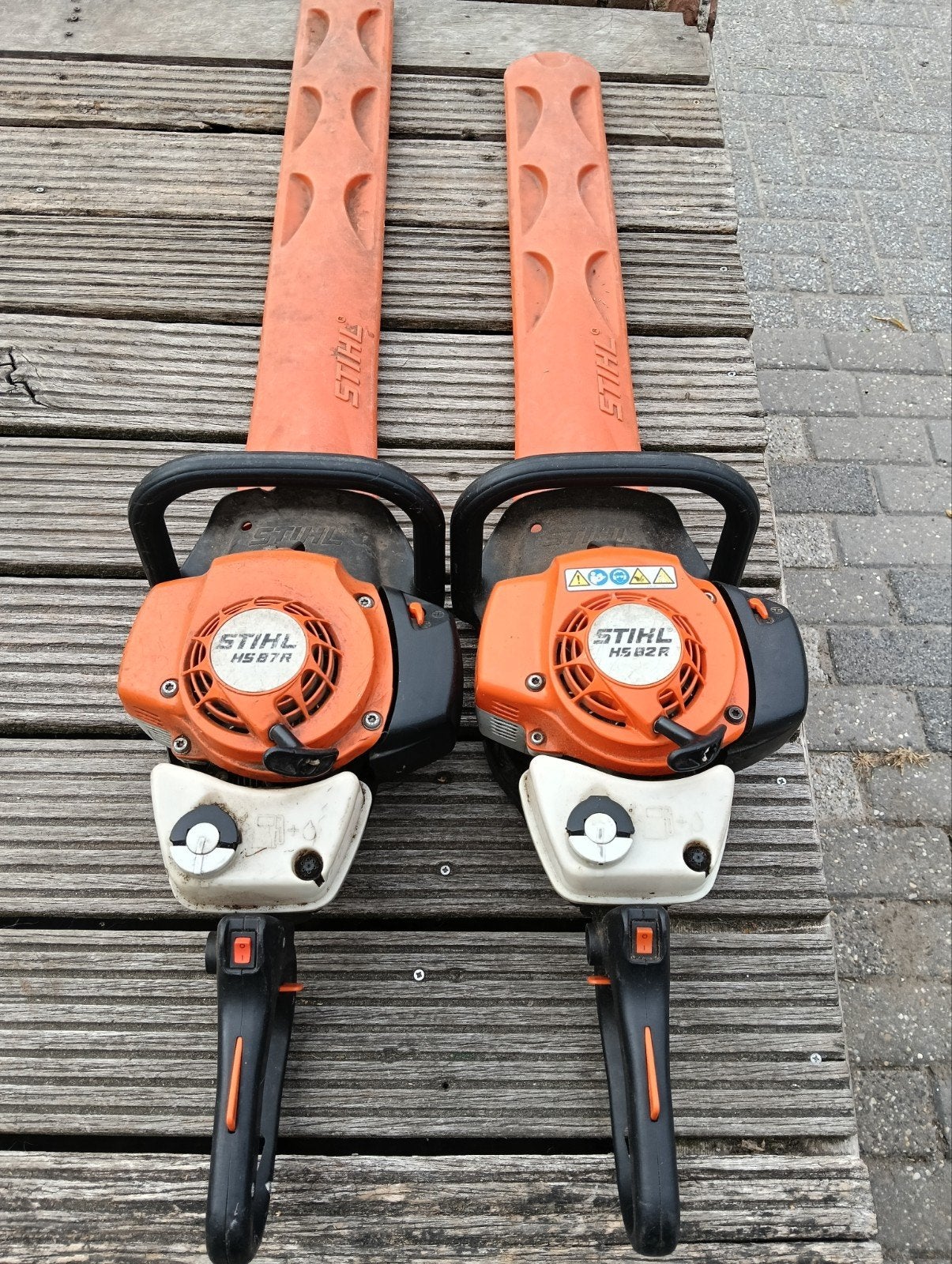 Stihl Heggenschaar HS 82R en HS 87R - Benzine, Ophalen, Gebruikt, Benzine, Stihl