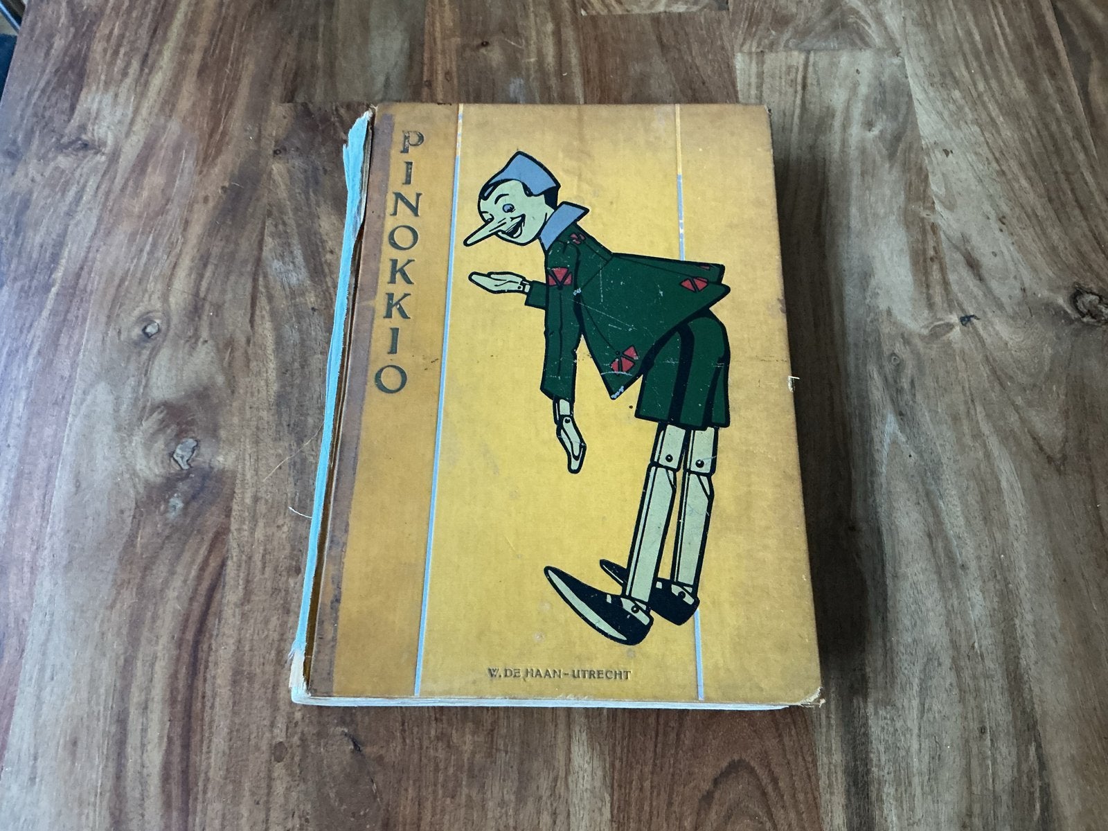 De Avonturen van Pinokkio - Vintage Uitgave, Ophalen of Verzenden, Gelezen, Sprookjes