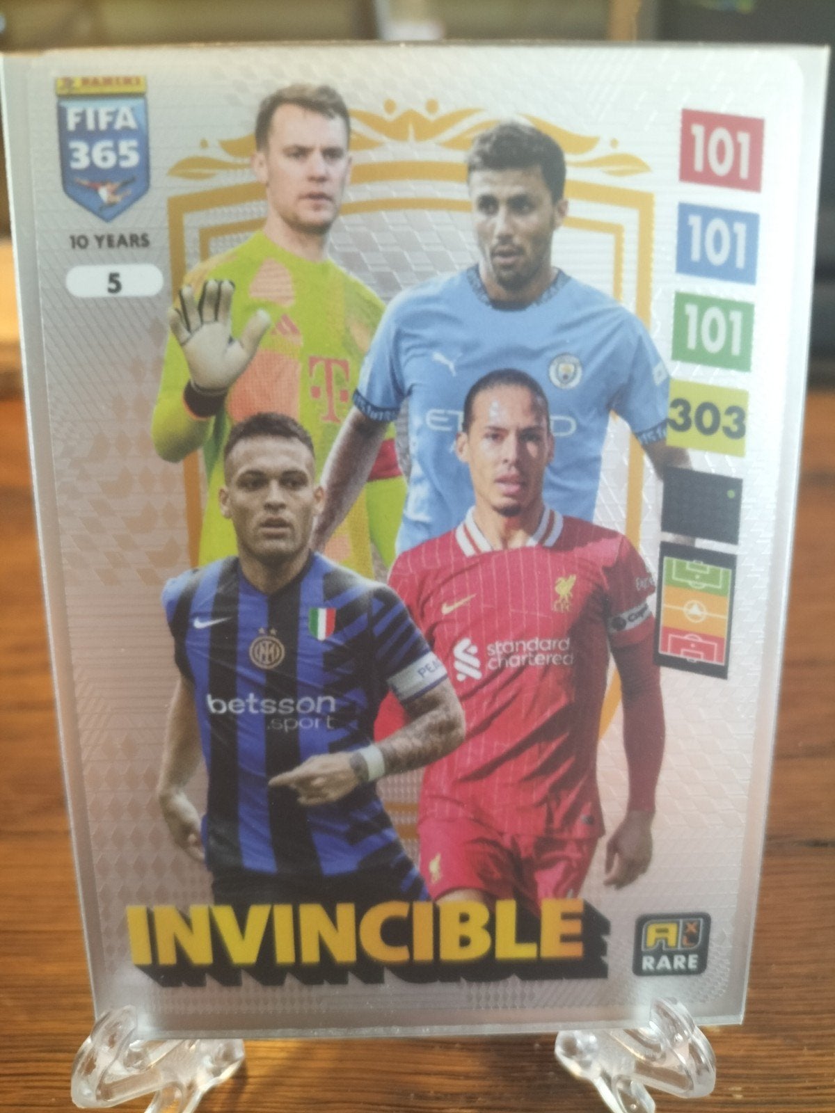 FIFA 365 Invincible Rare Spelerskaart - 10 Years Editie, Ophalen of Verzenden