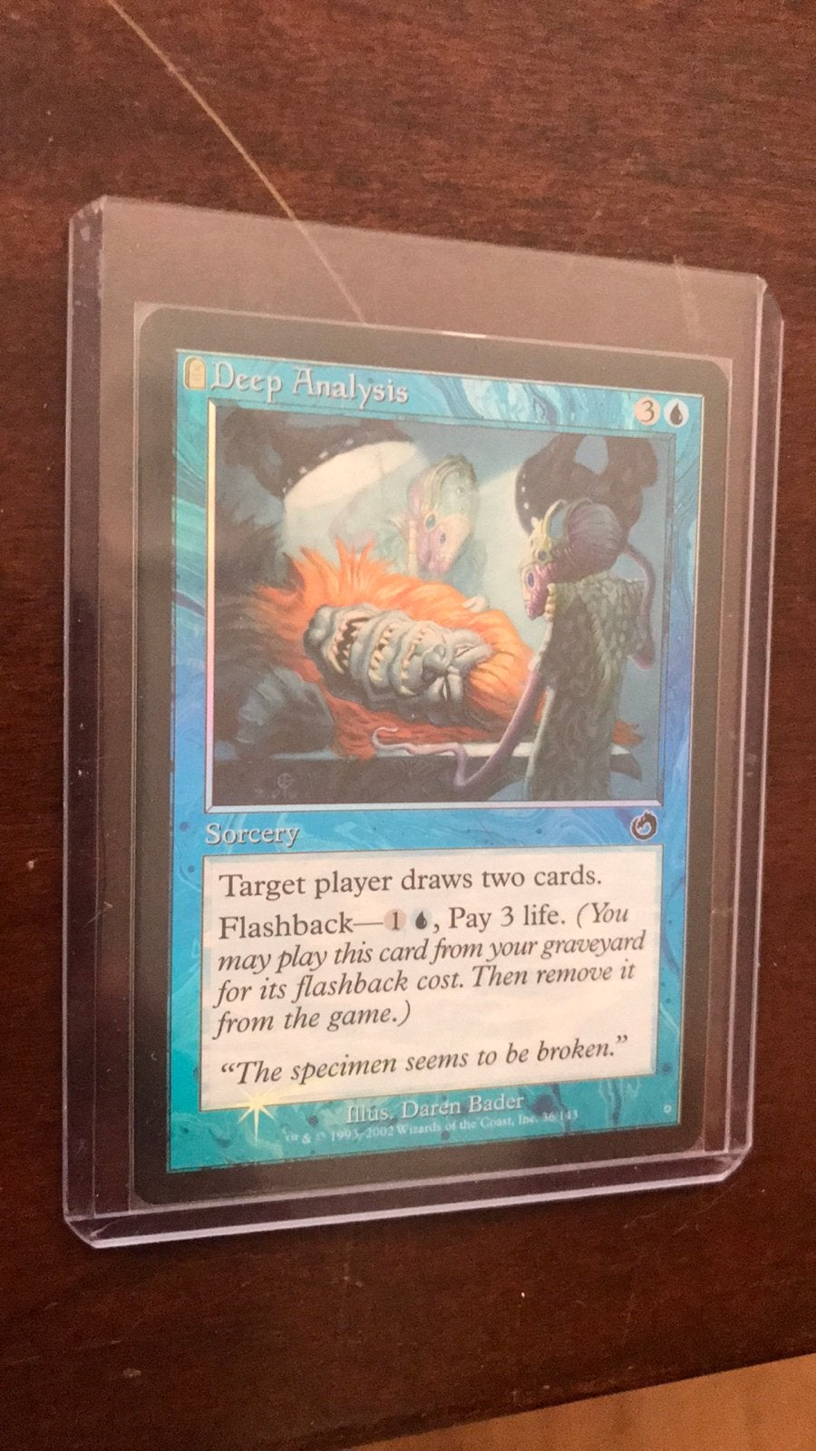 Mtg Deep Analysis MN, Hobby en Vrije tijd, Verzamelkaartspellen | Magic the Gathering, Ophalen of Verzenden, Nieuw, Foil