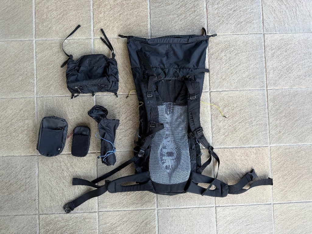 Lichte modulaire dagrugzak Bach Quark 30 liter, Ophalen of Verzenden, Zo goed als nieuw, Rugzak