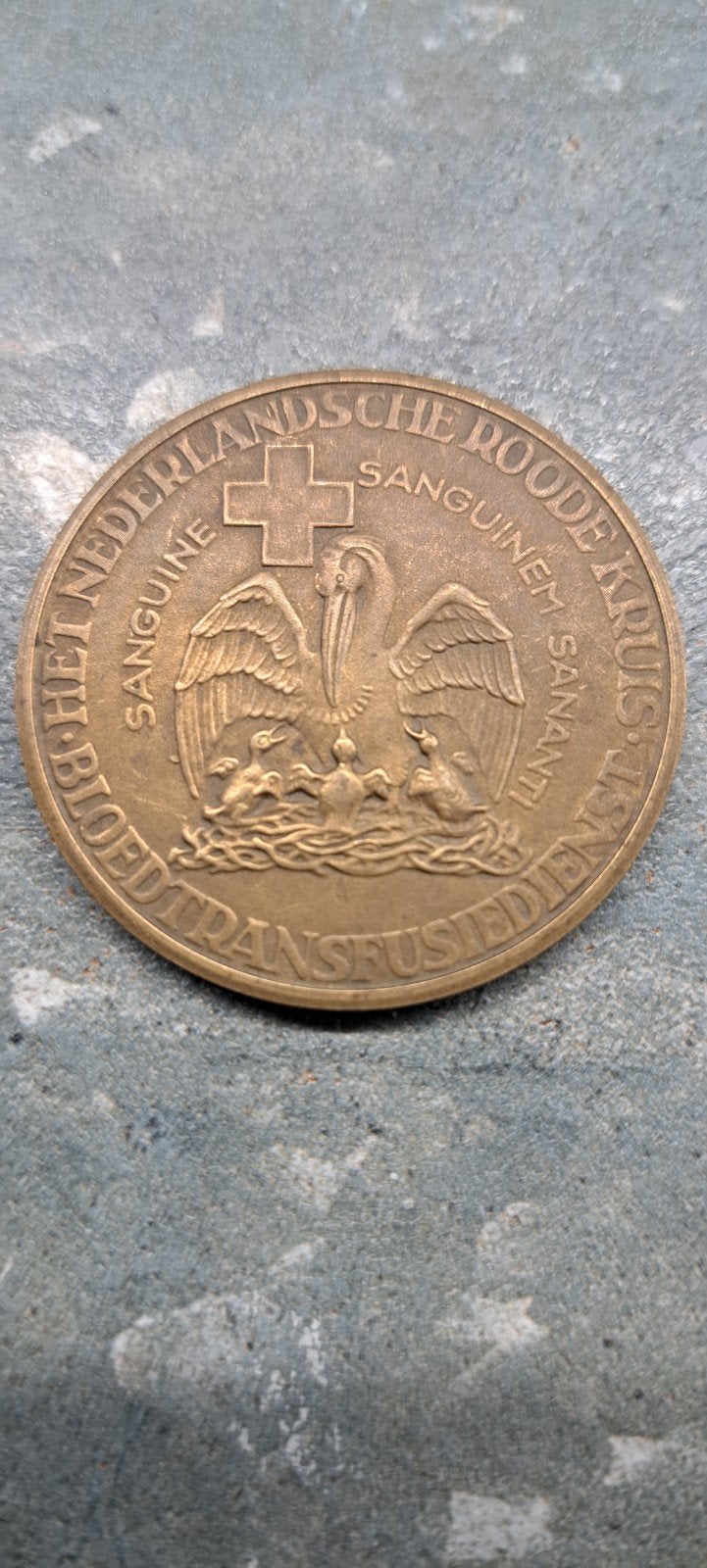 Munt Nederlandse Rode Kruis, Postzegels en Munten, Ophalen of Verzenden