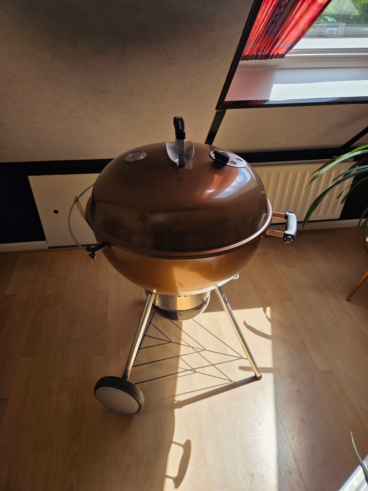 Weber Master-Touch Premium BBQ - Zo goed als nieuw, Ophalen of Verzenden
