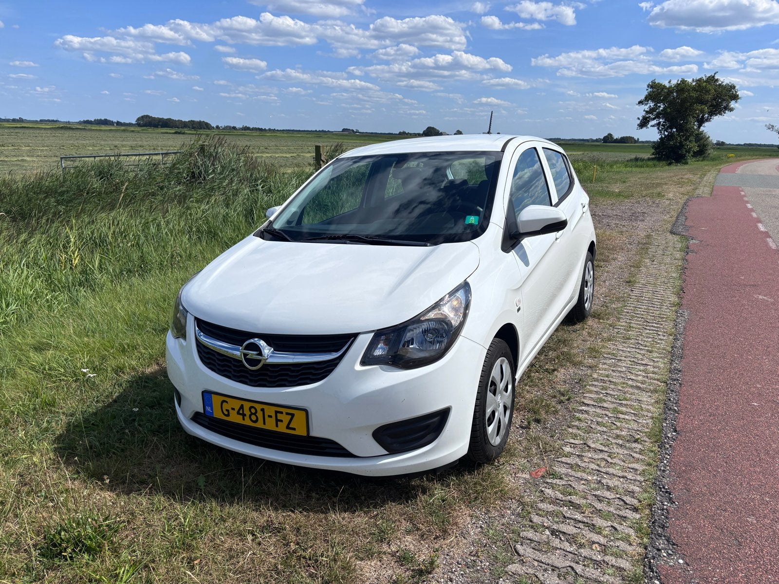 Opel Karl 1.0 - CarPlay - 2019 - 134.566KM - 120 jaar editie, 839 kg, Stof, Euro 6, Wit