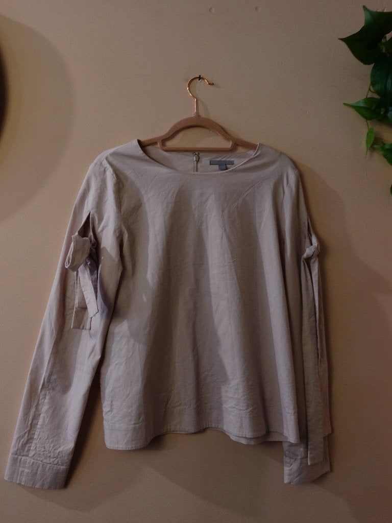 COS Lichtroze Minimalistische Blouse Top Maat 38 / M, Maat 38/40 (M), COS, Ophalen of Verzenden, Zo goed als nieuw