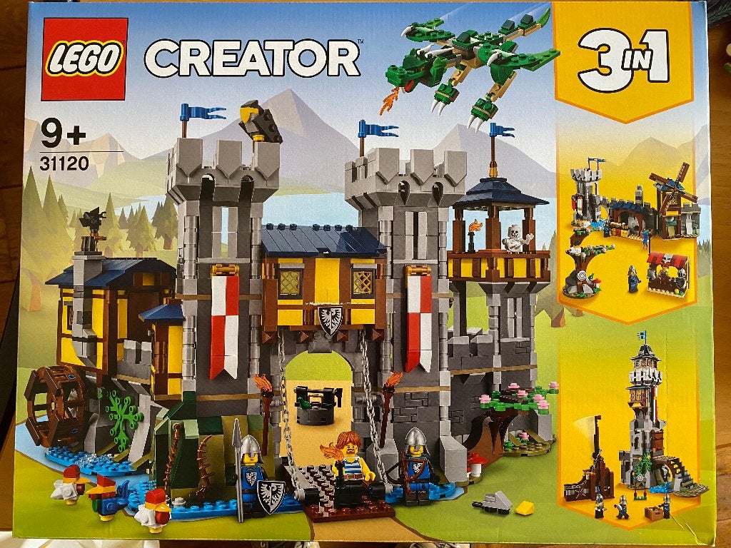 Lego 31120 Creator 3in1 Middeleeuws kasteel, Ophalen, Lego, Nieuw, Compleet
