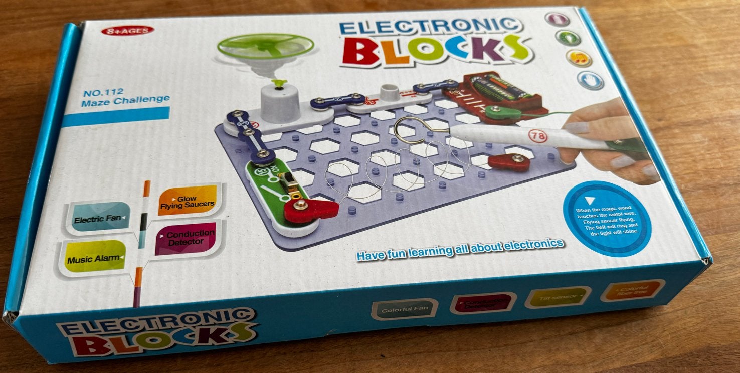 Electronic Blocks: Leren over Elektronica, Ophalen, Zo goed als nieuw, Elektronica, Met licht