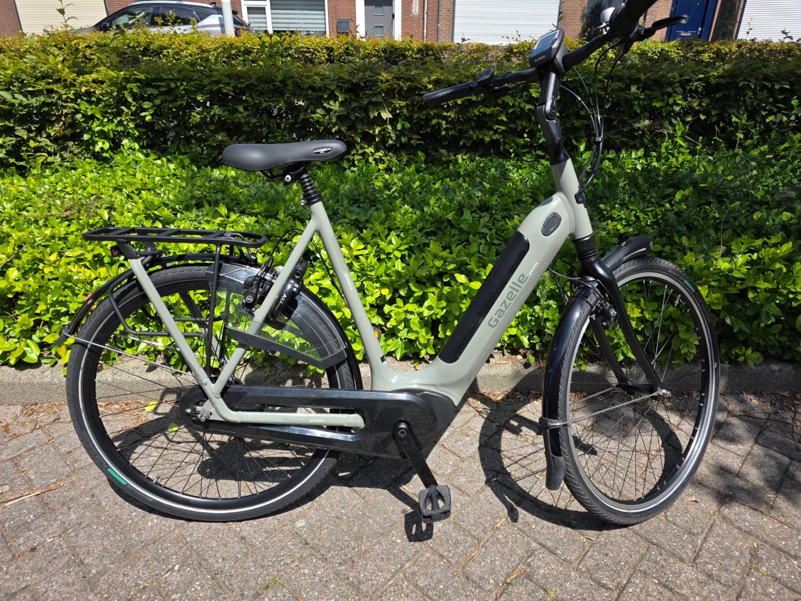 Schitterende Gazelle Grenoble C8 met Bosch middenmotor, Ophalen of Verzenden, Zo goed als nieuw, 59 cm of meer, 50 km per accu of meer