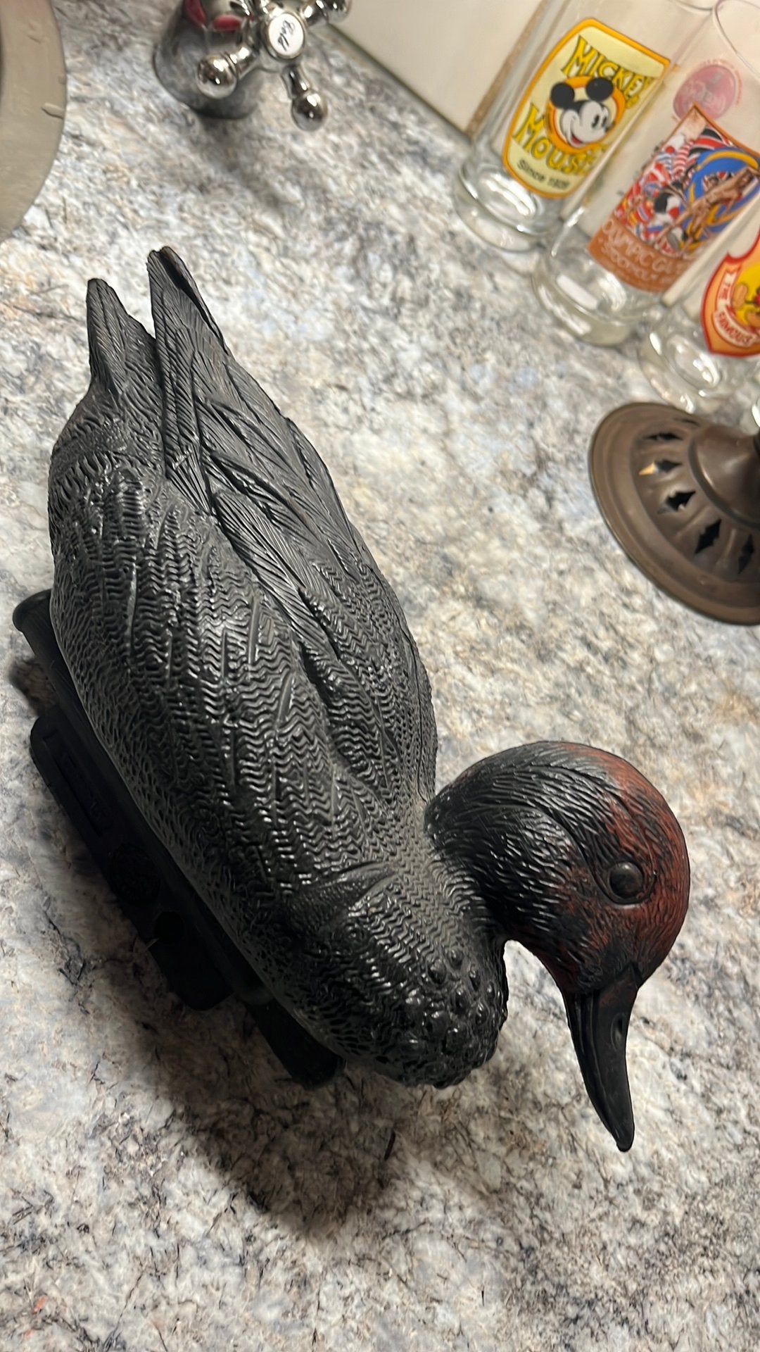 Eend voor in de vijver, Tuin en Terras, Ophalen of Verzenden, Zo goed als nieuw, Kunststof